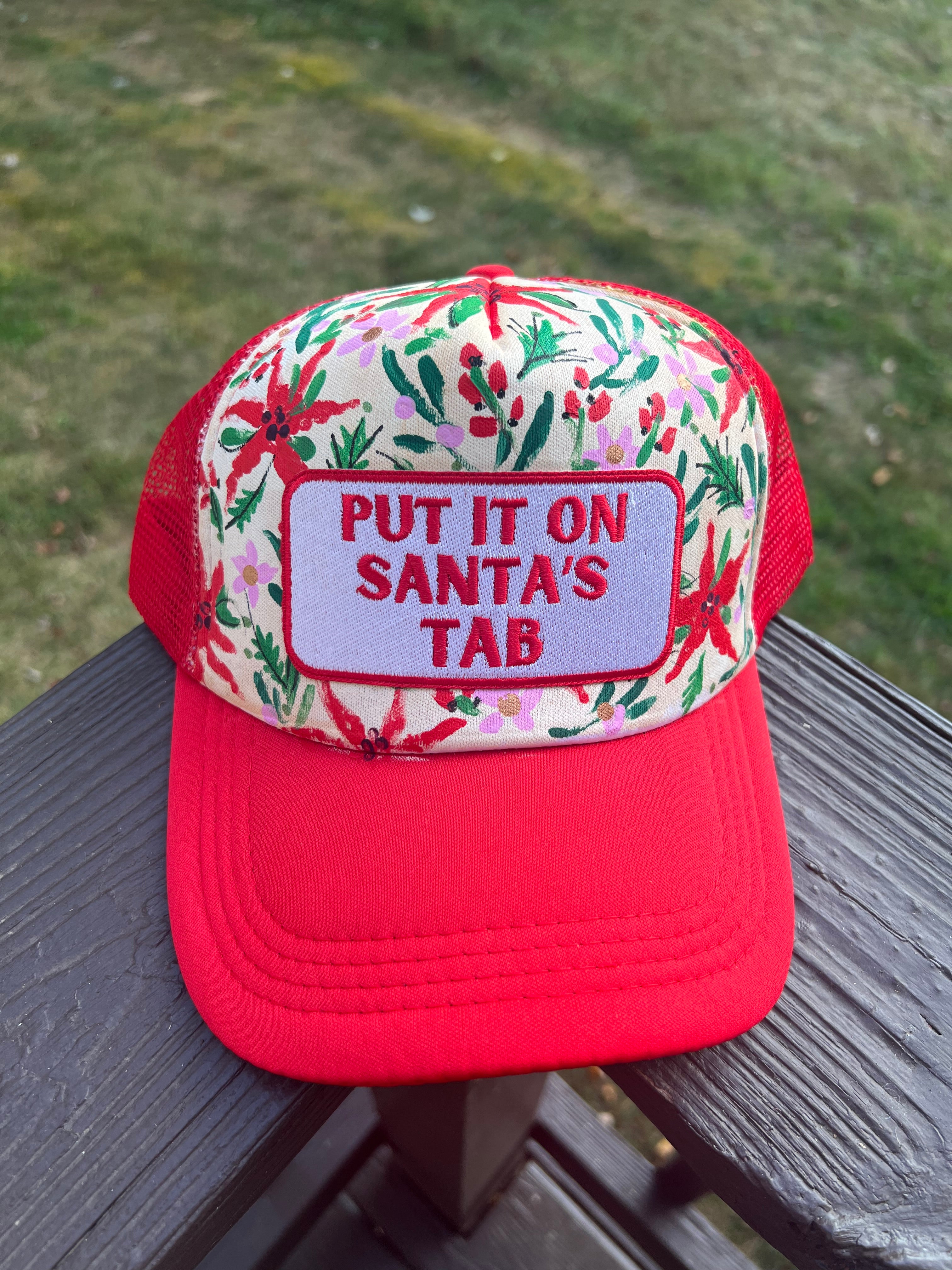 Put It On Santa's Tab - Perfect Poinsettia